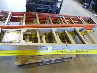 (2) Chance 8' Ladder, (1) Featherlight 8' Ladder, (1) 6' Aluminum Ladder, (WR-3)