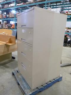 (2) 5 Drawer Filing Cabinet, 18"L x 3'W x 66"H, (WR-4)