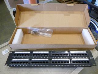 (10) Mayco Ind Patch Panels, 48 Ports (W1-3,1)