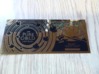 (1) 24K Pure Gold 1/10 Gram Wafer, ID 2253790, Not Legal Tender (Upstairs)