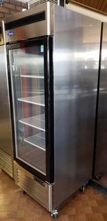 Model MCF8701CAH1  685mm X 800mm X 2135mm Single Door Showcase Freezer *Note: Item Cannot Be Picked Up Until Tuesday September 22*