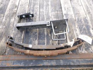 Trailer Leaf Springs and Spare Tire Mount
