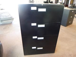 36in X 54 1/2in 4-Drawer Filing Cabinet