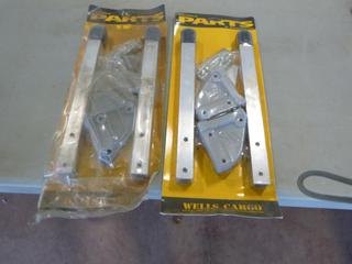 (2) Wells Cargo Roof Rack Vent Supports