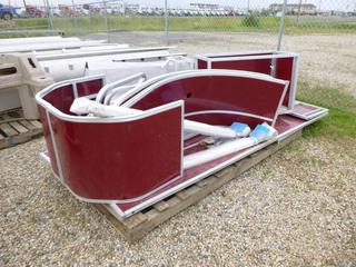 Pontoon Boat Side Panels *Note: Has Some Scuffing*