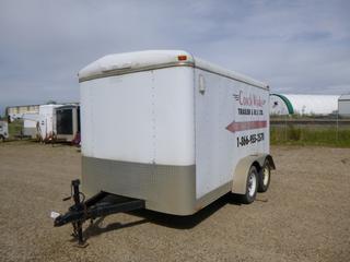 2004 Continental Cargo Forest River 12ft T/A Enclosed Trailer. VIN 5NHUCC2294T601885