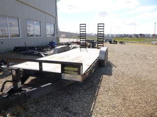 2010 Double A 20ft T/A Equipment Trailer. VIN 2DAEC6276AT010990