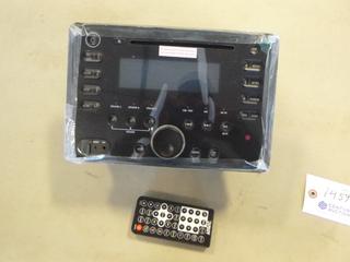 Linear Series CD/DVD Player Remote Center LCD Readout