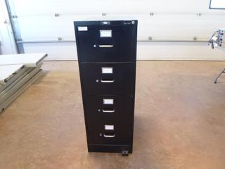 26in X 19in X 51in 4-Drawer Filing Cabinet