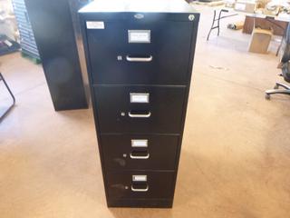 26in X 19in X 51in 4-Drawer Filing Cabinet