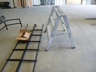 Qty Of Bumper Pads, (2) 6-Rung Bunk Ladders, Front Ext Fencing, (2) Speakers And Folding Sawhoarse