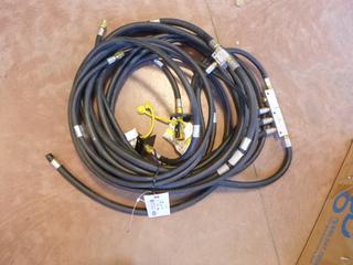 Qty Of Gas Hose C/w 4-Way Splitter