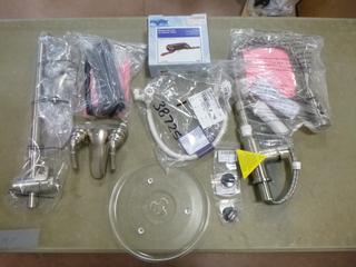 Qty Of Kitchen/Bathroom Hardware And Parts Includes: Kitchen And Bathroom Tap, Shower Valve, Slide Bar And Assorted Parts