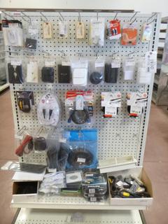 Qty Of Assorted Electric Cables, Face Plates And Receptacles