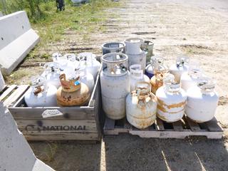 Qty Of 20lb And 30lb Outdated Propane Tanks