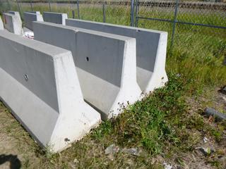 Qty Of (3) Jersey Barriers