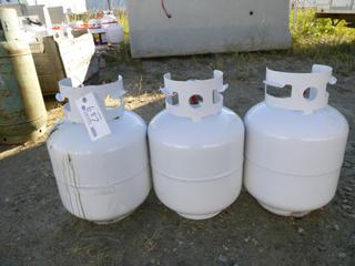 Qty Of (3) 20lb Propane Cylinders