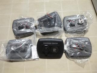 Qty Of (6) 12V And Dual USB Charging Centers