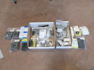 Qty Of Assorted Trailer Light Switch Assemblies, Circuit Interrupters And Awning Switches