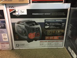 Briggs & Stratton PowerSmart 2600 Watt Inverter Generator.