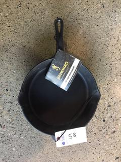 Browning 12" Cast Iron Skillet.