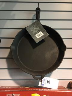 Camp Chef 14" Cast Iron Skillet.