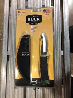 Buck 691 Buck Zipper Knife/Sheath.