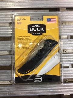 Buck 286 Bantam Black Knife.