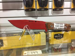 Buck Compadre Camp Knife/Sheath.