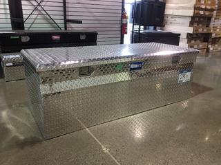 Diamond Plate Cross-Over 60" Tool Box.