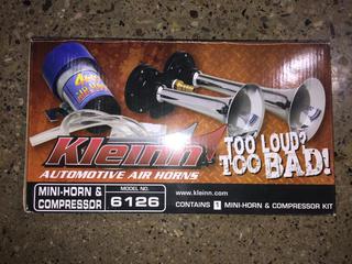 Kleinn 6126 Mini Air Horn & Compressor.