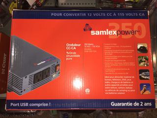 Samlex Power SSW-350-12A DC-AC 350W Inverter. 