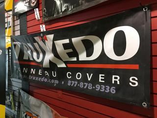 Truxedo Banner, 71" x 23".