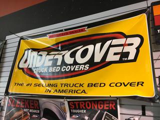 Undercover Banner, 72" x 34".