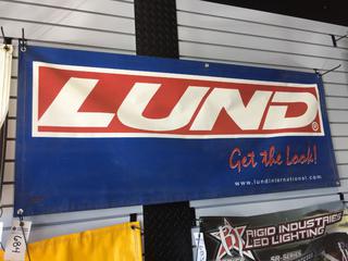 Lund Banner, 60" x 24".