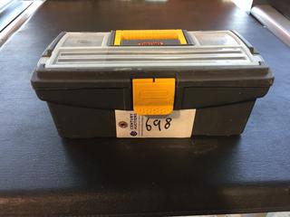 Small Plastic Tool Box.