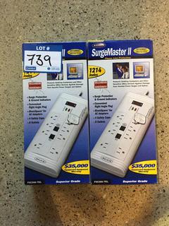 (2) Belkin Surge Master ll Phone Line Surge Protectors.