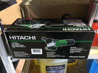 Hitachi 4" Disc Grinder.