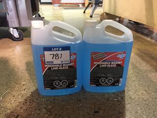 (8) 3.78L Turbo Power All Season Windshield Washer Fluid.