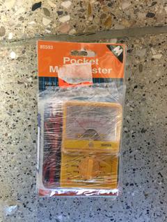 (4) Pocket Multi Tester.