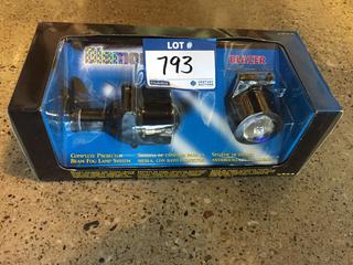 Diamond Blue Blazer 9866 Complete Projector Beam Fog Lamp System.