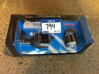 Diamond Blue Blazer 9866 Complete Projector Beam Fog Lamp System.