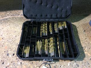 Quantity of Assorted Mastercraft Drill Bits In Case.