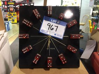 Lucky Dice Clock.