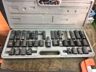 Powerfist Socket Set, Incomplete.