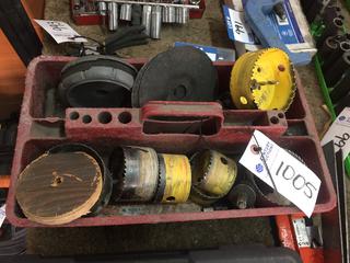 Assorted Hole Saws.