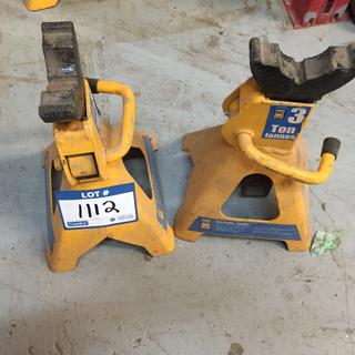 (2) 3 Ton Jack Stands.