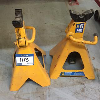 (2) 6 Ton Jacks Stands