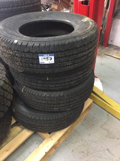 (4) Firestone LT245/75R17 Tires.