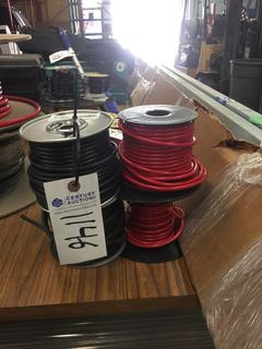 (4) Rolls of 8 Gauge Wire.